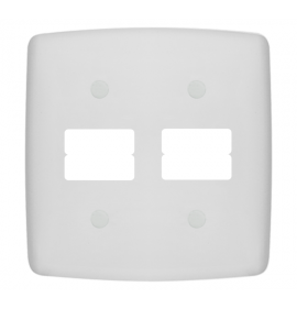 Placa para Duas teclas + Duas Teclas 4x4 - Mônaco